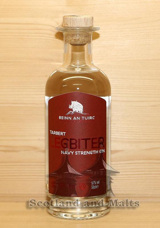 Kintyre Tarbert Legbiter Navy Strength Gin mit 57,0% - Beinn an Tuirc Distillers - Gin aus Schottland