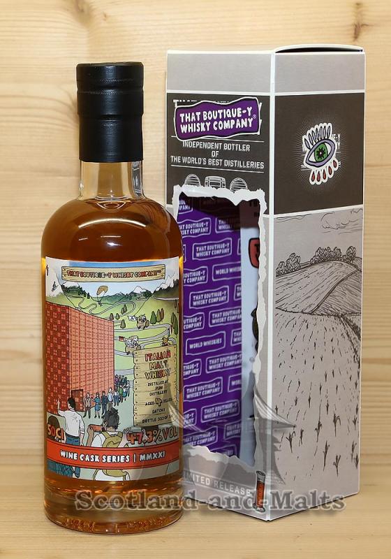 Teerenpeli 5 Jahre Batch 1 mit 47,6% von That Boutique-y Whisky Company von Atom Supplies Limited Wine Cask Serie MMXXI - Single Malt Whisky aus Finnland