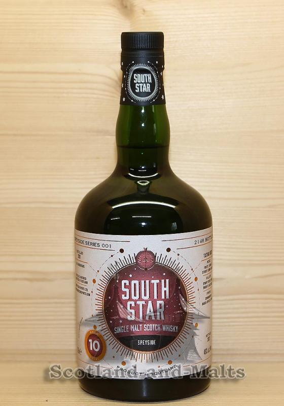 South Star Speyside 2011 / 2021 Speyside Series 001 mit 48,0% Single Malt Scotch Whisky