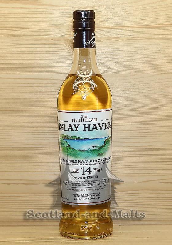 Islay Haven 14 Jahr Islay single Malt scotch Whisky mit 55,9% von The Maltman