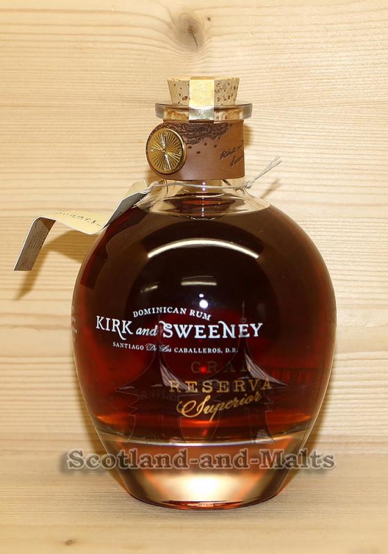 Kirk and Sweeney Reserva Superior mit 40,0% - Rum aus der Dominikanischen Republik