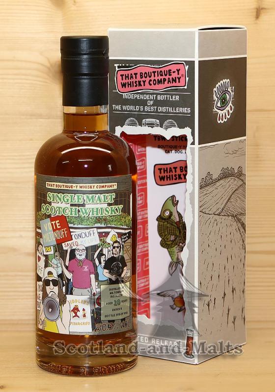 Miltonduff 10 Jahre Batch 5 mit 50,3% von That Boutique-y Whisky Company von Atom Supplies Limited - single Malt Whisky aus Schottland