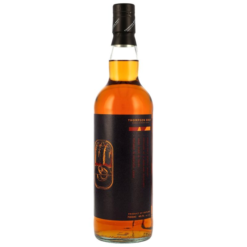 Highland Single Malt Whisky 16 Jahre Bourbon Casks + Moscatel Casks Finish mit 45,1% single Malt scotch Whisky von Thompson Bros.