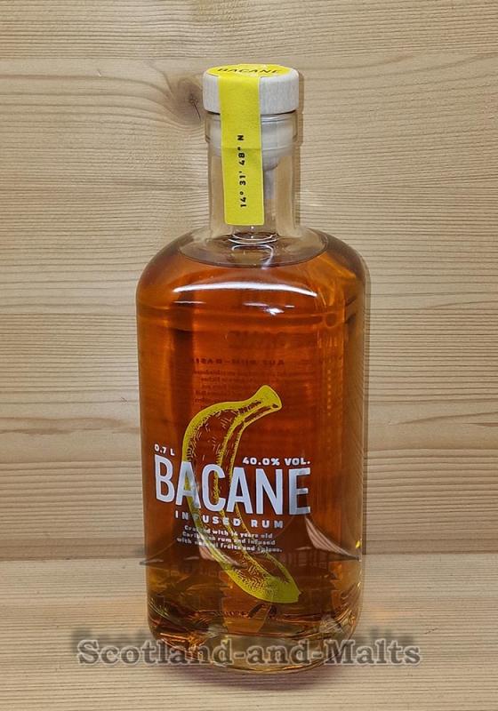 Bacane "Bananen Rum" mit 40,0% - Spirituose auf Rumbasis