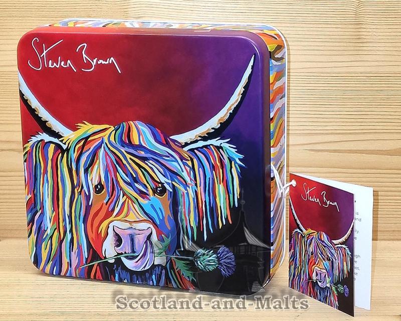 „Lizzie McCoo“ Salted Caramel Fudge in der 200g Dose - Karamel von Gardiners of Scotland