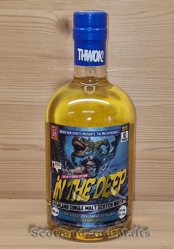 In the Deep (Inchmurrin/Loch Lomond) First Fill Bourbon Barrel No. 69 mit 57,1% - Brave New Spirits Highland Single Malt Scotch Whisky WhiskyHeroes - Exclusive Edition for Germany