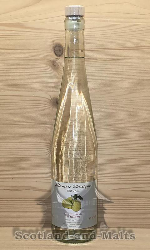 Poire William - Williamsbinenbrand mit 43,0% aus Frankreich - The  Alambic Classique Collection