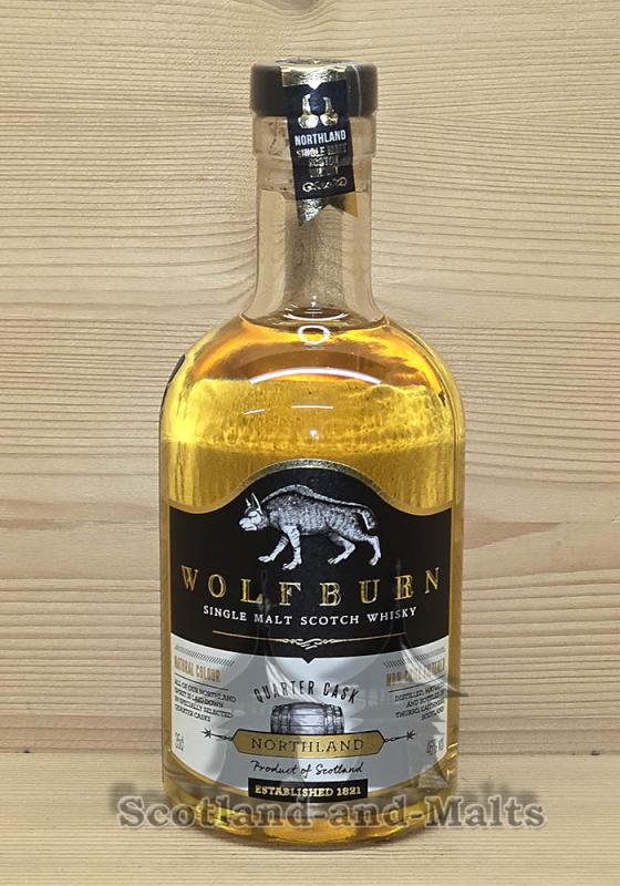 Wolfburn Northland mit 46,0% in der 350ml Flasche - single Malt scotch Whisky - Wolfburn Distillery