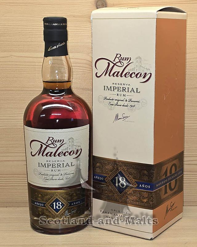 Rum Malecon Reserva Imperial 18 Anos  - 18 Jahre Rum aus Panama mit 40,0%