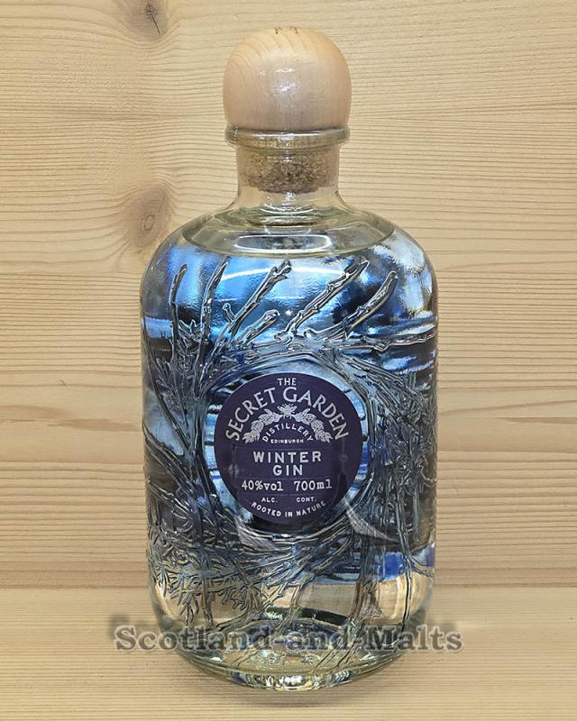 Secret Garden "Winter Gin" - Scottish Gin mit 40,0% - London Dry Gin von Secret Garden Distillery from Edinburgh