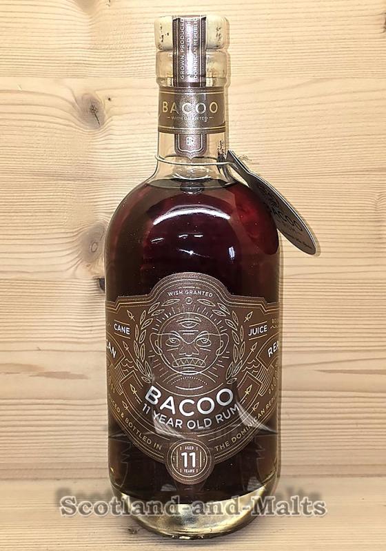 BACOO Rum 11 Jahre mit 40,0% - Rum aus der Dominikanischen Republik