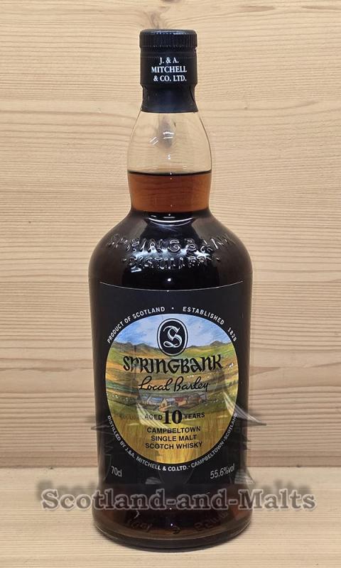 Springbank Local Barley Limited Edition 2020 - 10 Jahre Oloroso Sherry Casks mit 55,6% - Campbeltown single Malt scotch Whisky