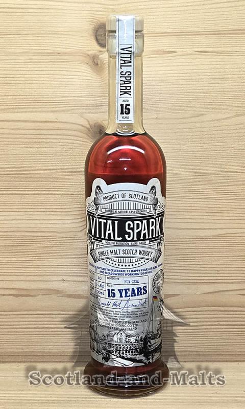 Vital Spark Batch 10 - 15 Jahre Heavily Peated Rum Cask mit 54,6% von The Maltman - Islay single Malt scotch Whisky