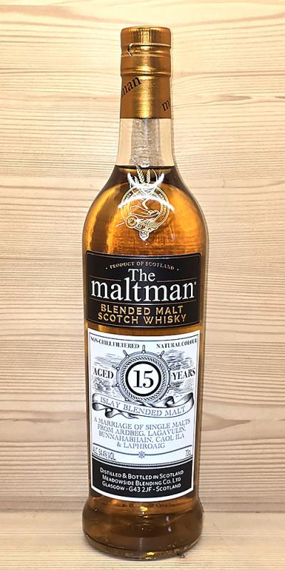 Islay Blended Malt 2010 - 15 Jahre A Marriage of Ardbeg, Lagavulin, Bunnahabhain, Caol Ila and Laphroaig mit 54,4% von The Maltman - blended Malt scotch Whisky