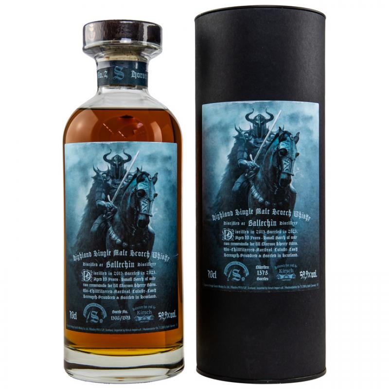Ballechin 2013/2023 Horsemen No.2 - 10 Jahre First Fill Oloroso Sherry Butts Signatory-Serien Horsemen & Archangels - single Malt scotch Whisky mit 59,9% von Signatory