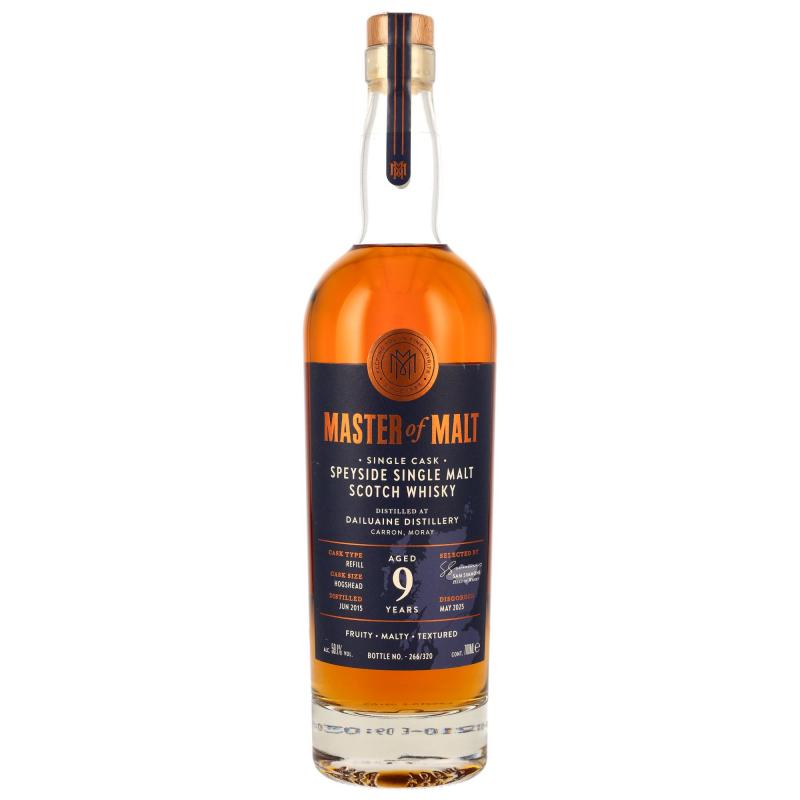Dailuaine 2015 - 9 Jahre Refill Hogshead mit 59,1% - Master of Malt Single Cask Bottlings