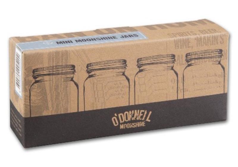 Mini Moonshine Jars von O´Donnell Moonshine 4 x 50ml - Likör von Odonnell Moonshine aus Berlin