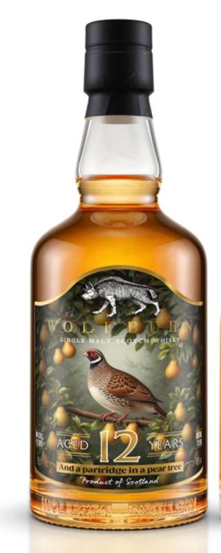 WOLFBURN 2013 CHRISTMAS RELEASE 2025 "And a Partridge in a Pear Tree" - 12 Jahre Sherry + Bourbon Casks mit 46,0% - single Malt scotch Whisky Wolfburn Distillery