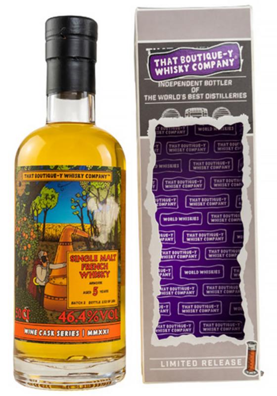 Armorik 5 Jahre Batch 2 mit 46,4% von That Boutique-y Whisky Company von Atom Supplies Limited - single Malt Whisky aus Frankreich