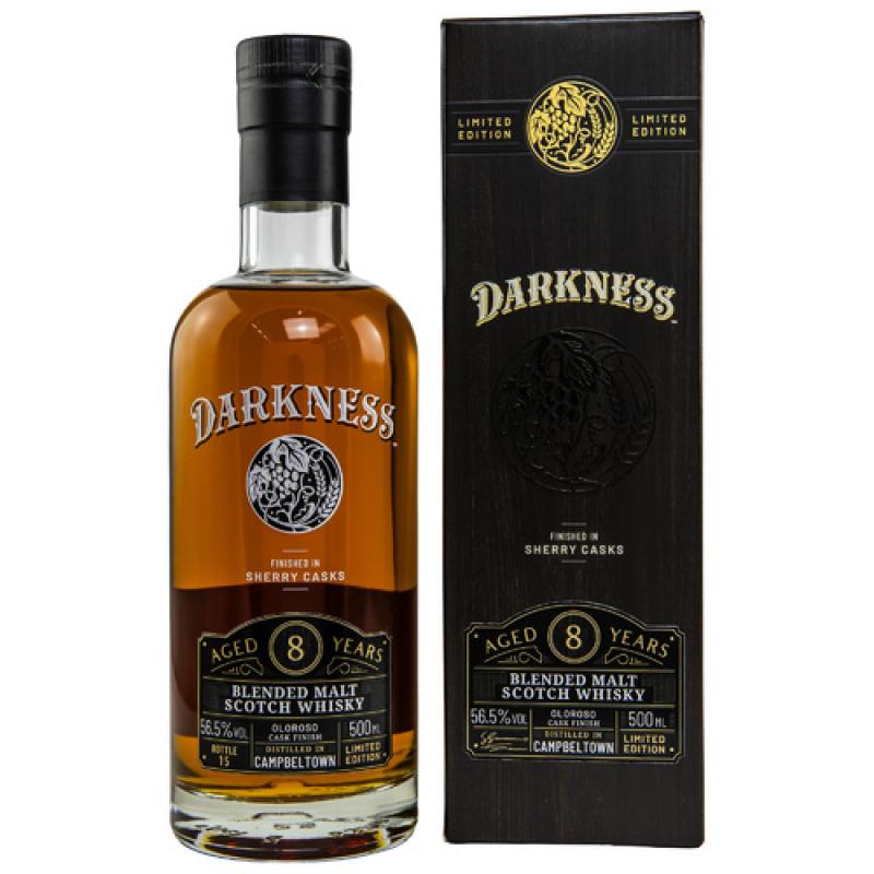 Campbeltown 8 Jahre Old Oloroso Cask Finish mit 56,5% - Darkness Limitid Edition von Atom Supplies Limited