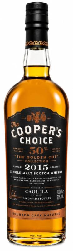 Caol Ila 2015 - 10 Jahre Bourbon Cask No. 318521 mit 50,0% Single Malt Scotch Whisky von Coopers Choice The Golden Cut
