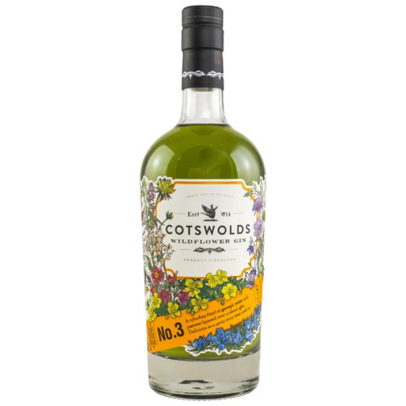 Cotswolds Wildflower Gin No.3 mit 41,7% aus der Cotswolds Distillery - Gin aus England