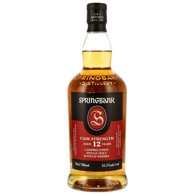 Springbank 12 Jahre Cask Strength Batch 28 Bottled 2025 Bourbon Cask Matured mit 55,5% - Campbeltown single Malt scotch Whisky - Springbank Distillery