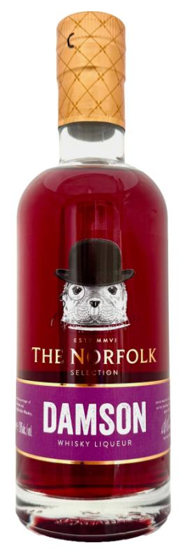 The English The Norfolk Damson Liqueur mit 20,0% - Zwetschgen Whisky Likör aus England