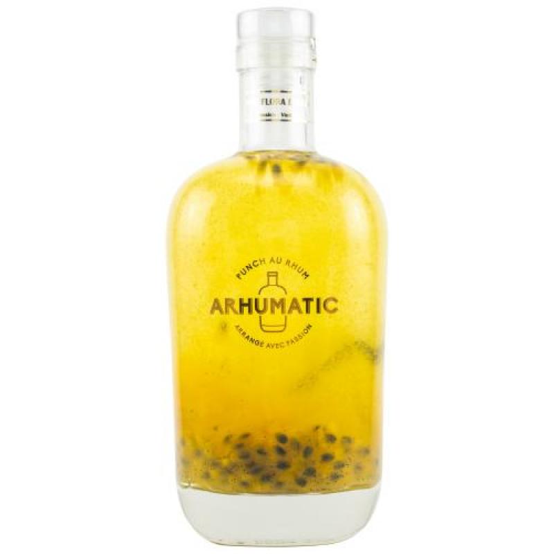 Arhumatic Passiflora Edulis (Passionsfrucht - Vanille) - Rum Punch mit 28,0% - mit Passionsfrucht, Vanille und Rum aus Guadeloupe